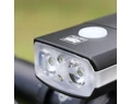 Cateye AMPP1100 HL-EL1100RC 2LED-es elsőlámpa USB-ről tölthető 1100 Lumen fényerő 5funkció, csak bukósisak adapterrel