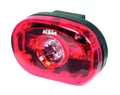 KTM 0,5watt hátsó villogó 2 funkciós, fekete