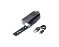 BBB Stud50 BLS-230 akkumulátoros első lámpa, LED-es, 200 Lumen, 2500 mAh-s akkumulátorral, fekete