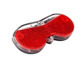 Ridepositive Round elemes kerékpárlámpa csomagtartóra 3 Superbright LED-el (elem nem tartozék)