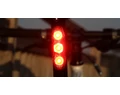 Cateye ViZ300 villogó TL-LD810 tölthető USB-s, 4 funkció, 300 lumen fényerő