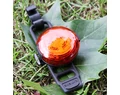 Cateye SYNC Wearable villogó SL-NW100 tölthető USB-s, kapcsolás szinkron