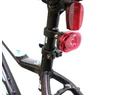 KTM Lightset lámpakészlet LED-es, 1 Watt + 0,5 Watt, fekete, elemes