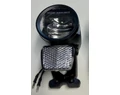 Herrmans H-Black LED MR8 dinamós első lámpa 180Lumen 6-12V, Suntour CR8, NEX és NCX-E teleszkópokhoz
