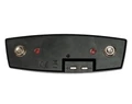 Ridepositive Slim dinamós hátsó lámpa csomagtartóra 2 darab Superbright LED-el