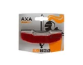 AXA Blueline dinamós hátsó lámpa LED-es, állófény, csomagtaróra szerelhető, 50 mm csavartávú