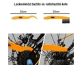 Ridepositive Shiny 7 részes kefe készlet kerékpárok ápolásához tisztításához