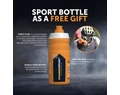 Namedsport HydraFit hipotóniás elektrolit italpor vérnarancs ízesítéssel 400g 20 adaghoz elegendő Elite kulaccsal