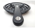 Prowheel alu hajtómű 28/38/48 fogas, 170mm hajtókar hossz, fekete nadrágszárvédővel