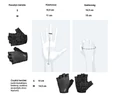 KTM Lady Line New Gel női rövid ujjú kesztyű, fekete/fekete, M