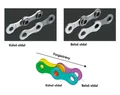 Shimano HG95 XT 10 sebességes lánc, 116 szemes, HG-X, SIL-TEC kopásgátló felületkezelés, csak MTB és trekking!!!