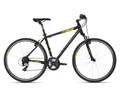 Kellys Cliff 30 2018 cross kerékpár 24 fokozatú EF51/TX800 váltó, V-fék, Black/Yellow 17