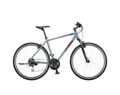 KTM Life One férfi cross kerékpár 24seb. Acera váltó, V-fék, szürke (piros/fekete), 46cm