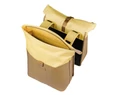 Basil Vive Double Pannier csomagtartóra szerelhető MIK táska 2 részes 35 l, homokszínű/sárga