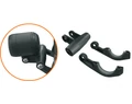 SKS Compit /E+ mobiltelefontartó kormányra Bosch Intuvia/Nylon kijelzőkhöz integrált NFC chip, +COM/UNIT töltő, dönthető, fekete