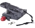 Hamax Caress gyerekülés csomagtaróra 22kg-ig terhelhető, rugós, szürke/piros