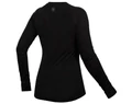 Kerékpáros aláöltözet Endura Baabaa  Baselayer légáteresztő anyag fekete S-es