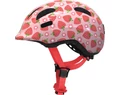 ABUS Smiley 2.1 gyerek bukósisak rózsaszín epres S-es 45-50cm
