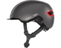 Abus HUD-Y felnőtt városi bukósisak In-Mold, mágneses hátsó lámpa, titán S (51-55cm)