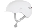 Abus HUD-Y felnőtt városi bukósisak In-Mold, mágneses hátsó lámpa, pure white M (54-58cm)