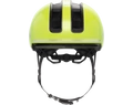 Abus HUD-Y felnőtt városi bukósisak In-Mold, mágneses hátsó lámpa, signal yellow S (51-55cm)