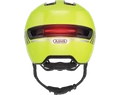 Abus HUD-Y felnőtt városi bukósisak In-Mold, mágneses hátsó lámpa, signal yellow S (51-55cm)