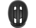 Abus HUD-Y felnőtt városi bukósisak In-Mold, mágneses hátsó lámpa, velvet black L (57-61cm)