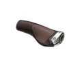 Ergon GP1-L BioLeder ergonomikus markolat, bilincses, szarv nélkül, bőr, barna