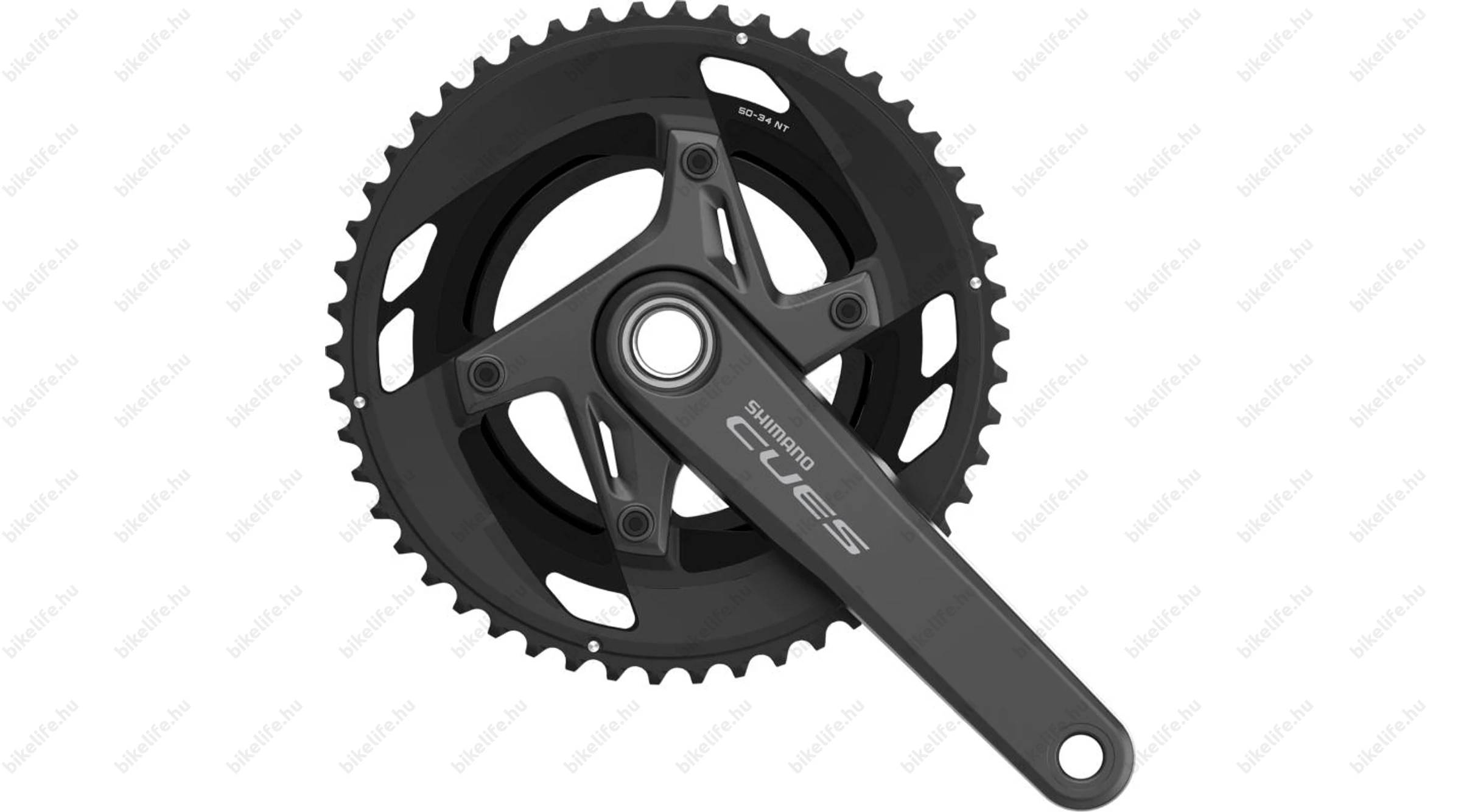 Shimano CUES FC-U6040-2 hajtómű 2x9/10 50/34 lánckerék integrált