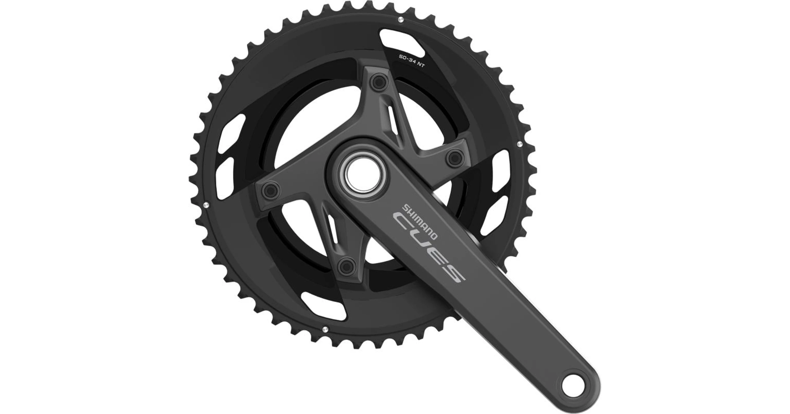 Shimano CUES FC-U6040-2 hajtómű 2x9/10 50/34 lánckerék integrált