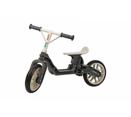 Polisport futóbicikli műanyag vázas és kerekes, szürke/krém