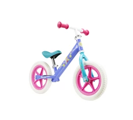 Disney Frozen futóbicikli fémvázas, tömör kerekű, lila