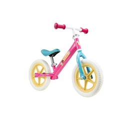 Disney Minnie futóbicikli fémvázas, tömör kerekű, rózsaszín