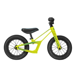 Kellys KIRU Lime futóbicikli Alu/Mg váz, csapágyazott fém kerekű, tömlős, fék nélküli