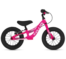 Kellys KITE Race futóbicikli alu váz, csapágyazott fém kerekű, tömlős, V-fékes, neon pink