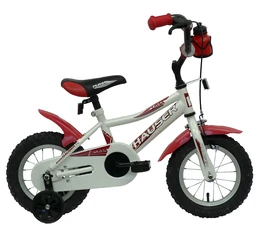 Hauser Puma 12&quot;-os gyerekkerékpár, kontrás, fehér