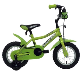 Hauser Puma 12"-os gyerekkerékpár, kontrás, zöld
