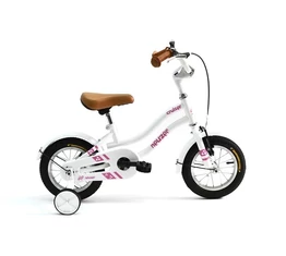 Neuzer Cruiser 12"-os gyerek kerékpár, lányka, kontrás, rózsaszín