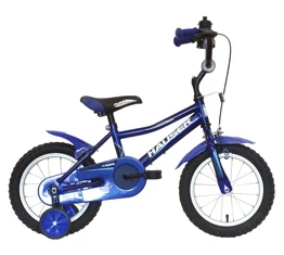Hauser Puma 14"-os gyerekkerékpár kontrás, kék