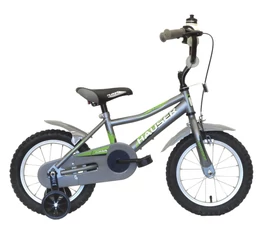 Hauser Puma 14"-os gyerekkerékpár kontrás, mattszürke