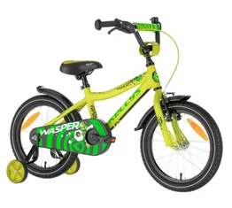Kellys Wasper Yellow 16"-os gyerekkerékpár kontrafék, alu váz