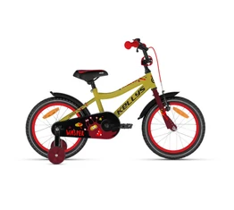 Kellys Wasper Yellow 16"-os gyerekkerékpár kontrafék, alu váz