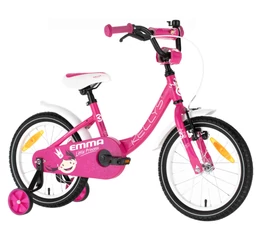 Kellys Emma Pink 16&quot;-os gyerekkerékpár kontrafék, alu váz