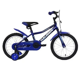 Hauser Puma 16"-os gyerekkerékpár, kontrás, sötétkék
