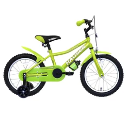 Hauser Puma 16"-os gyerekkerékpár, kontrás, zöld