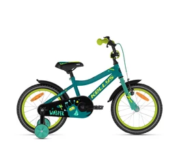 Kellys Wasper 16"-os gyerekkerékpár aluvázas, kontrafékes, Teal