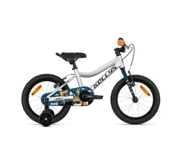 Kellys Wasper Neo Silver szuperkönnyű 16-os gyerekkerékpár aluvázzal és V-fékekkel