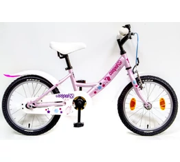 Csepel Lily 16"-os lányka gyerek kerékpár rózsaszín, kontrafékes
