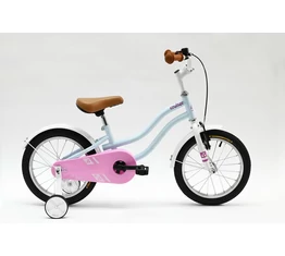 Neuzer Cruiser 16"-os gyerekkerékpár, babyblue/fehér kontrás