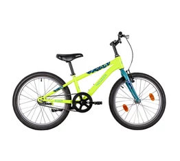 Neuzer Bobby 20"-os gyerekkerékpár kontrás sárga/türkiz